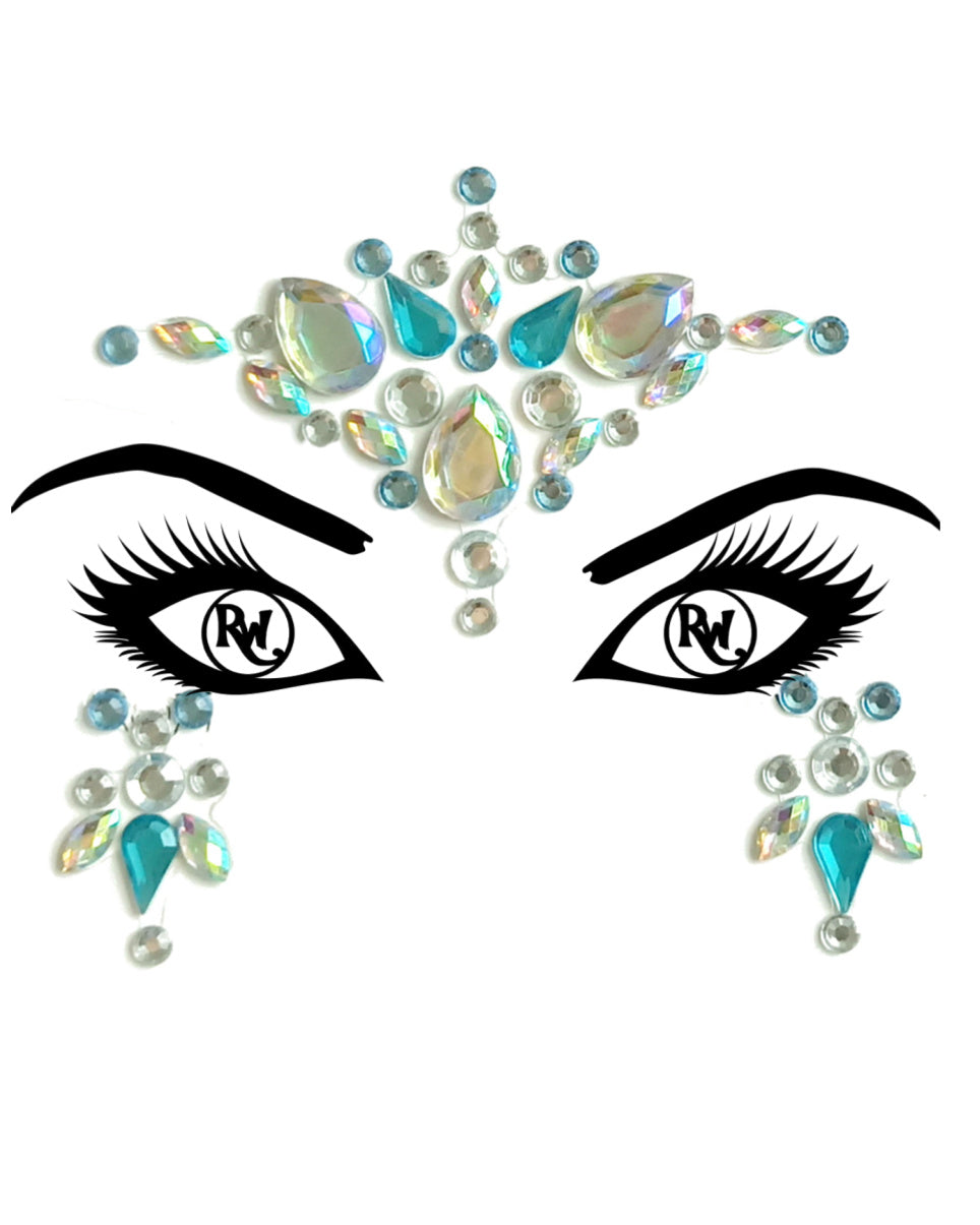 Blue Magic Festival Face Jewel - Vibenests