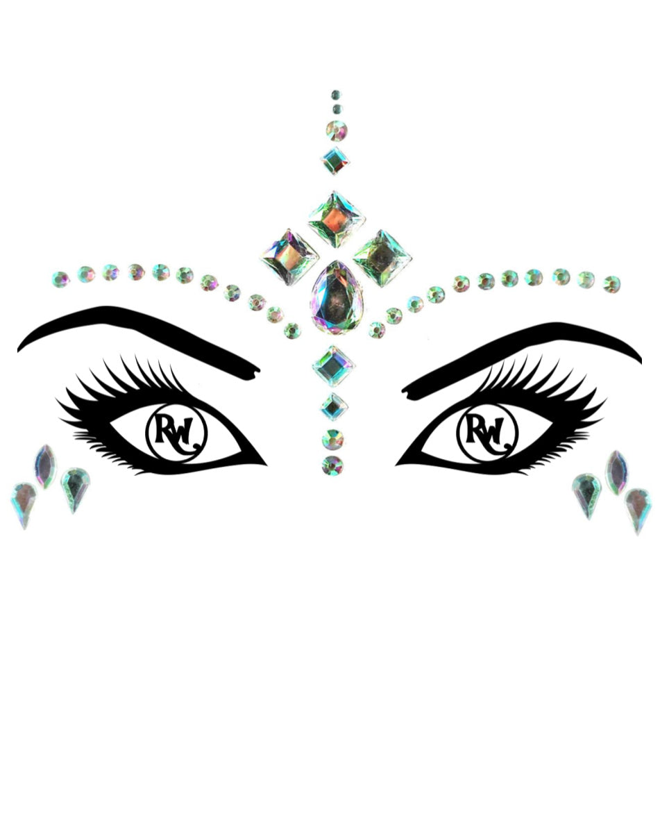 Cosmic Child Rave Face Jewel - Vibenests