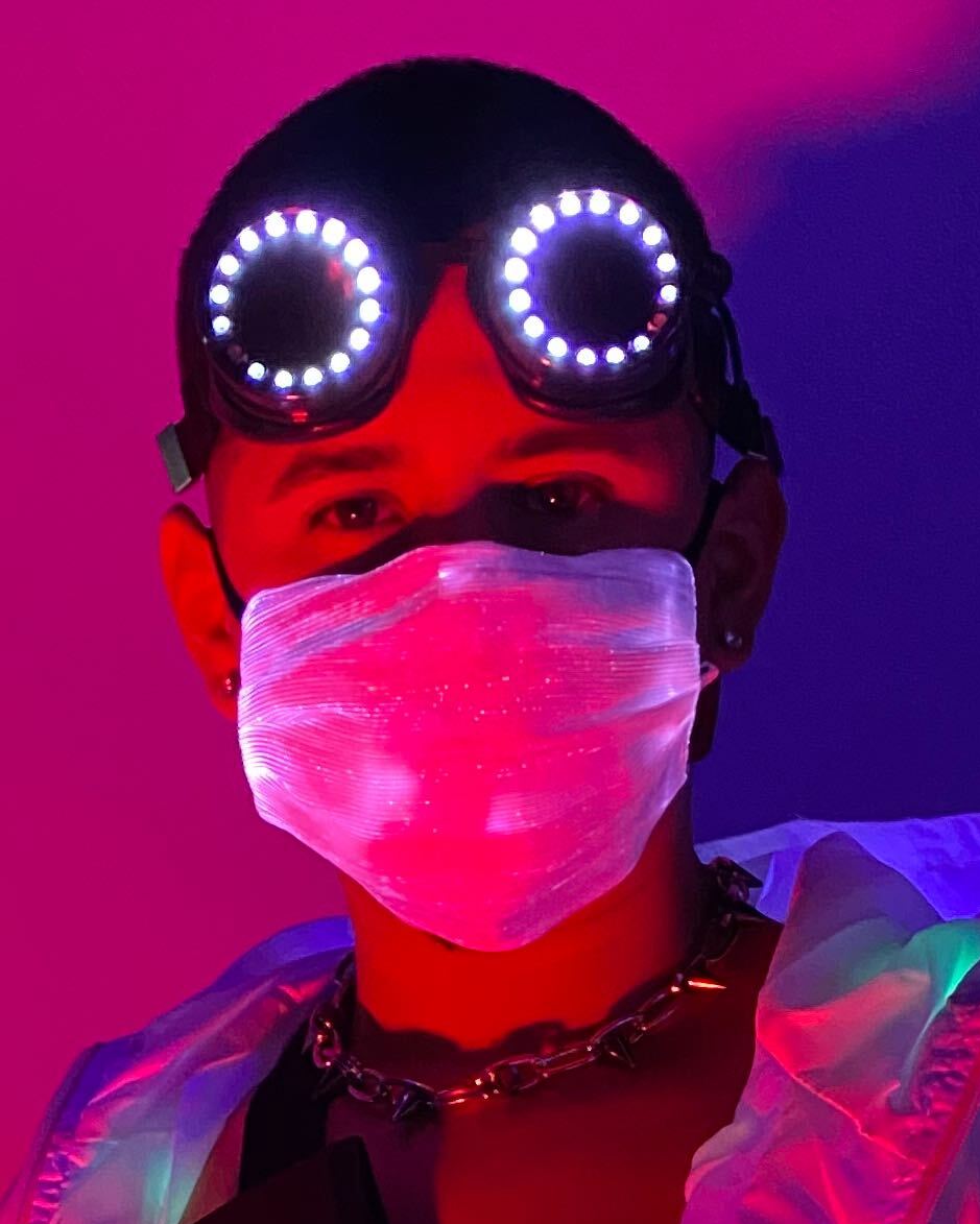 GloFX Pixel Pro LED Goggles - Vibenests